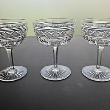 Vintage tudor hand cut - vintage, crystal
