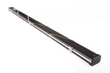 Britannium Black Leatherette 1 Piece Pool/ Snooker Cue Case ABS End Protection