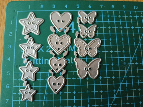 Stars hearts butterflies