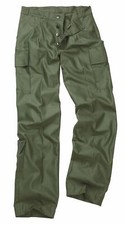Army Trouser Original Dutch Combat Military Tactical Pants Olive Green Unissued