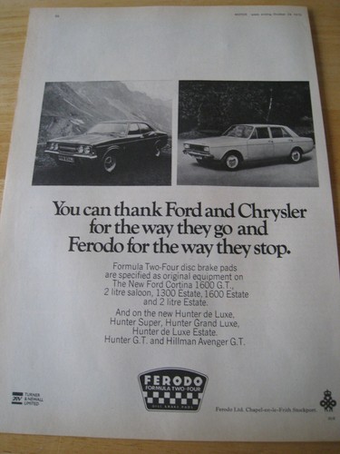 Ford crysler cars ferodo tyres - ferodo,