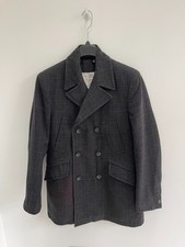 Ted Baker Pea Coat Grey Check