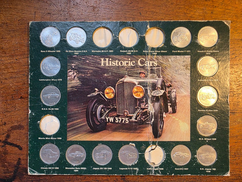 Vintage shell oil coins - vintage,