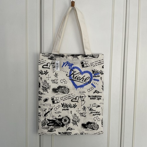 Kiehl oilcloth tote bag - oilcloth,