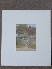 ANTIQUE 1903 Lithograph Print