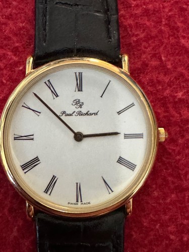 Paul richard gold plated gents - paul,