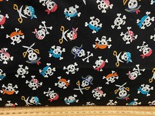 Makower Pirates 100% Cotton