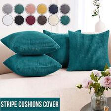 Pack of 4 Stripe Velvet