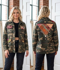 Beautiful Stories Camo Jacket