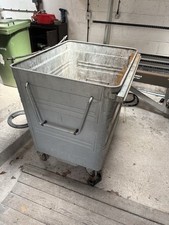 1100l Galvanised Bin (No Lid)