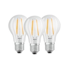 Osram LED GLS 6.5W E27 4000K Pack of 3