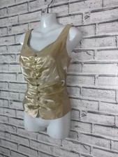 Vtg Minuet Oyster/Gold Shimmer