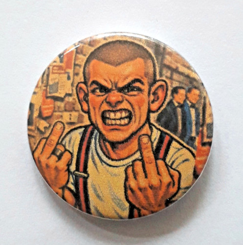 25mm badge retro style - 25mm,