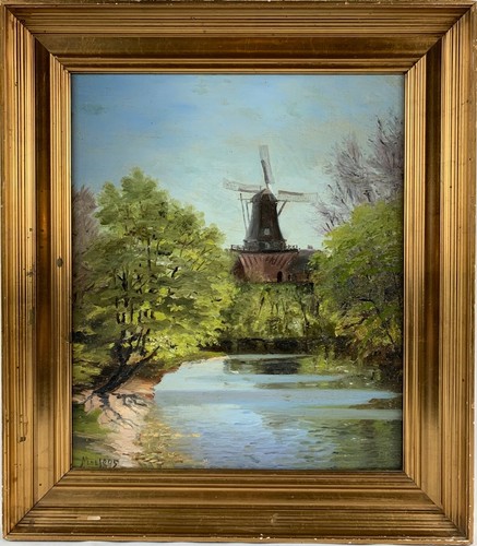 Oil painting may - may, 1895