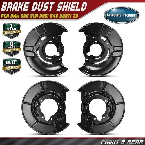 Front rear brake - &, dust