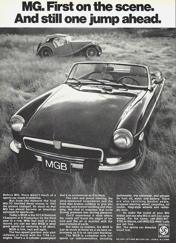 1974 mgb british leyland - british,