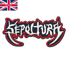 SEPULTURA Iron On Patch Rock