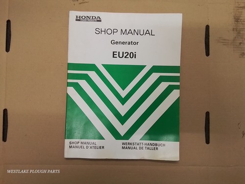 Honda shop manual eu20i - honda,