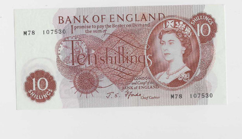 1967 bank england ten - 1967, of