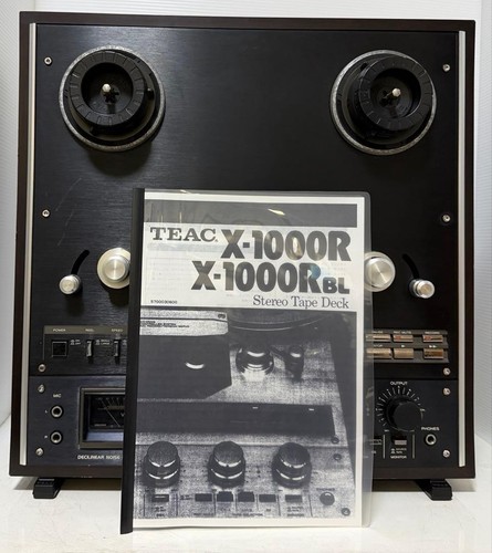 Teac 1000r reel - x-1000r, tape