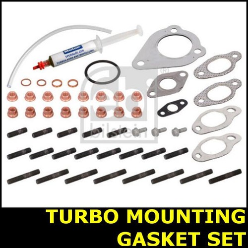 Turbo mounting gasket set fits - turbo,