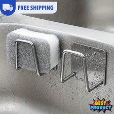 Stainless steel sink - stainless, sponge