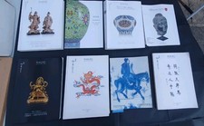 8x Chinese Ceramics Works Of Art And Textiles Catalogues