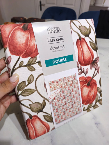 Pumpkin duvet set pillowcase - duvet,