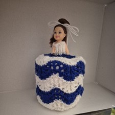 Retro Toilet Roll Cover Doll