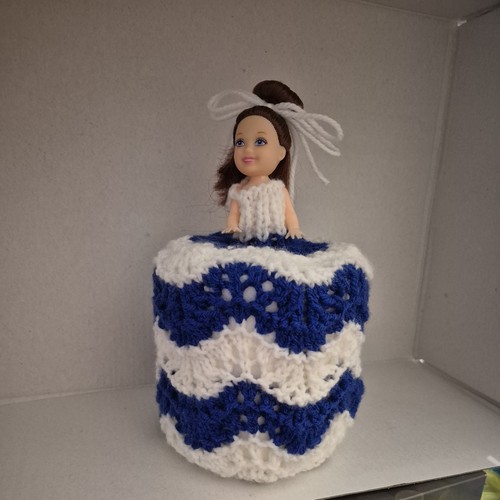 Retro toilet roll cover - toilet,