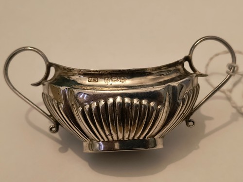 Sterling silver antique salt