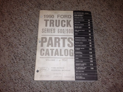 1990 ford b6000 - ford, b7000