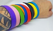 Silicone Wristbands Rubber Blank For Events Charity Fashion Bands