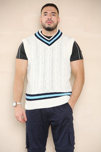 Mens cricket jumper - , neck