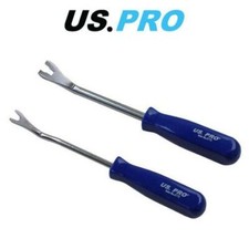 US PRO 2pc Car Door Trim Remover & Interior Trim Clip Popper 6779