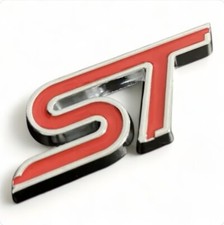 Ford ST Grille Badge Red &