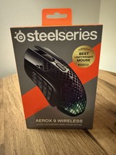 SteelSeries Aerox 9 Wireless RGB Gaming Mouse – Opened but not used