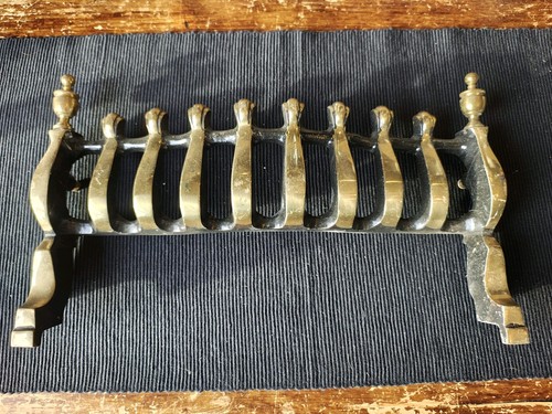 Brass fire grate - grate, fret