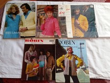 Bundle  5 vintage knitting