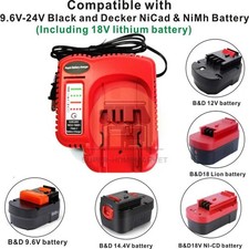18V-24V Fast Battery Charger