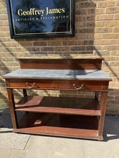 Edwardian Mahogany Marble