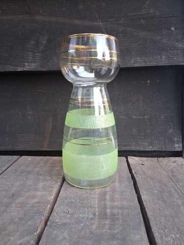 1950s green sugar frosted - green,