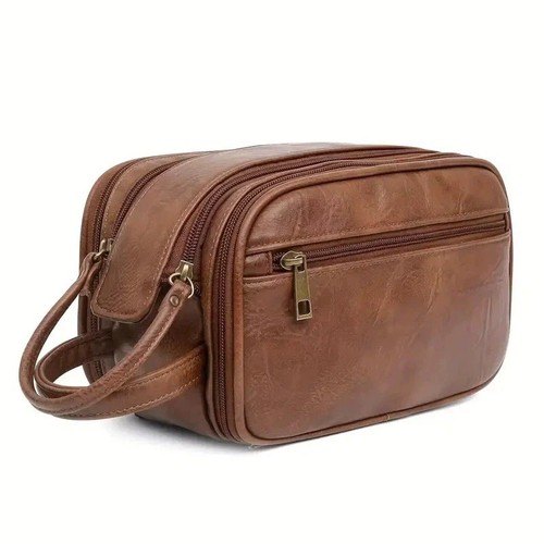 Toiletry bag men - men, pu