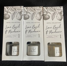 3 x Aldi Hotel Collection No. 1  Lime, Basil & Mandarin-Scented Diffuser 100ml