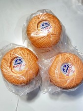 3 x DMC BABYLO 50g Crochet