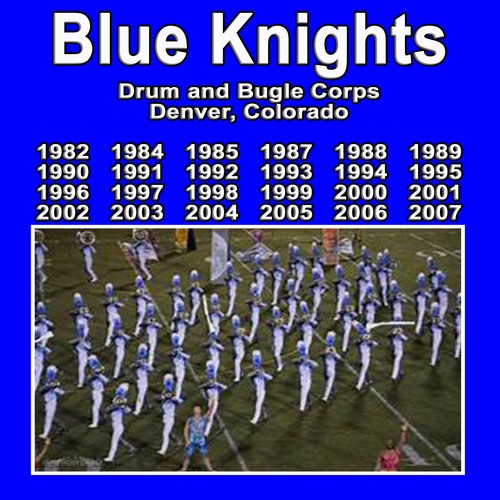 Blue knights 1982 2007 quad - blue, 4