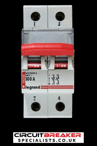 Legrand 100 amp - double, pole