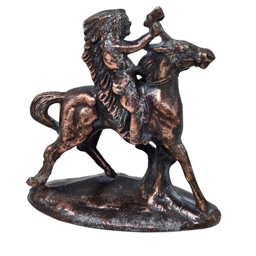 Vintage bronze indian - indian, on