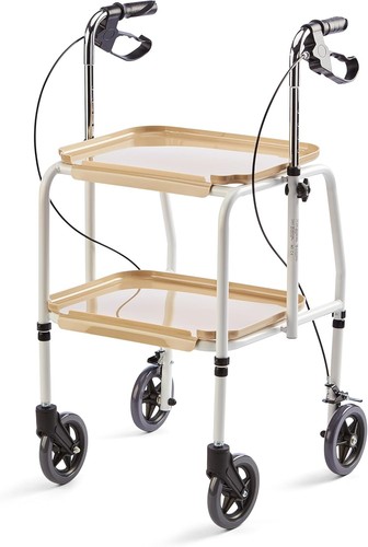 Mobility walker with - walker, wheels