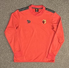 Watford FC Dryworld Training Sweatshirt, Medium, Excellent Condition